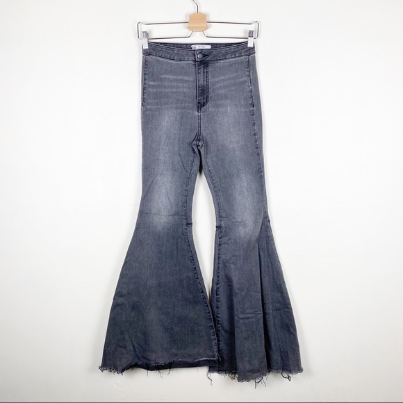 Free People Denim - Free People Just Float On Flare Bell Bottom Jeans